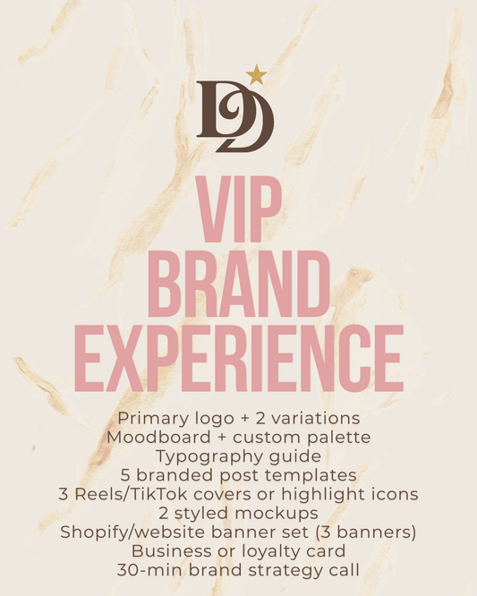 VIP Rebrand Experience